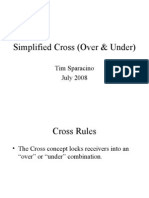 The Crossing Route Combinations - Over/Under