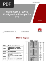 BTS3012 Configuration Principle For STC