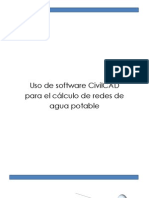 Uso de Software CivilCAD para El Cálculo de Redes de Agua Potable