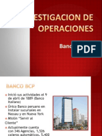 Investigacion de Operaciones - BCP