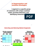 Market Segmentation and Segmentation Strategies