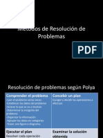 Métodos de Resolución de Problemas