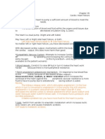 Cardio Lecture Notes: Congestive Heart Failure