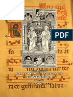 I y II Vísperas. San Pedro y San Pablo. 29 de Junio. Forma Extraordinaria Del Rito Romano. Folleto Bilingüe