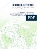 Discrepancy Switches - Control Discrepancy Switches Standard Electrical Diagrams