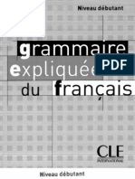 Grammaire Explique Du Français Debutant