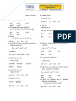 2° Expresiones Algebraicas