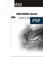 DKA790GX Series: MS-7550 (V1.X) Mainboard