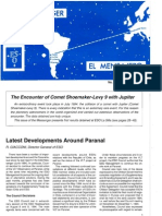 Latest Developments Around Paranal: The Encounter of Comet Shoemaker-Levy With Jupiter