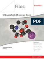 Chemfiles Vol. 9, No. 1 - MIDA-protected Boronate Esters