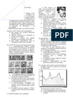 Simulado de Geografia 8º Ano