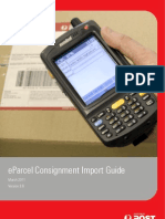 Eparcel Consignment Import Guide v3 8