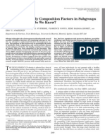 Metabolic and Body Composition Factors in Subgroups of Obesity: What Do We Know?