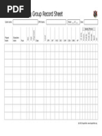 DM Record Sheet