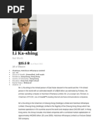 Li Ka-Shing: at A Glance