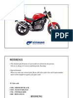 Hyosung GT250 Parts Catalogue