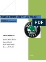 SKODA AUTO-2007 (Case Study) : Group Members