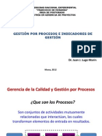 Gestion de Procesos e Indicadores