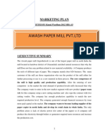 Marketing Plan Paper Mill