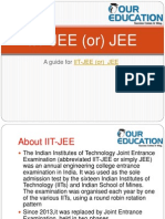 Iit-Jee (Or) Jee: A Guide For