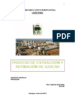 PROCESO DE REFINACIÓN DE AZÚCAR ULTIMO Trabajo Ceduport