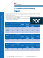 Heavy Duty Fabric Conveyor Belts