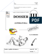 03.dossier Tres Lengua 3o Eso Literatura