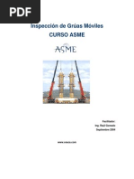 Inspeccion de Gruas Moviles-Curso ASME