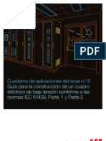 09 Guía para La Construcción de Un Cuadro Eléctrico de Baja Tensión Conforme A Las Normas IEC