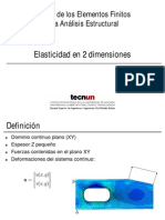 Elasticidad 2D