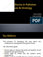 Tax Reforms in Pakistan