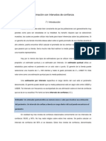 Estimación Con Intervalos de Confianza