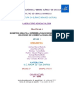 Practica 4 de Hematologia