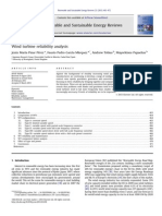 Article Wind Turbine Reliability Analysis