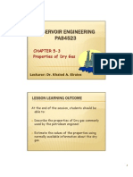 Properties of Dry Gas