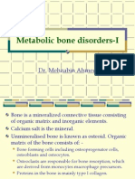 Metabolic Bone Disorders