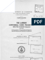 The Lambart Conformal Conic Projection