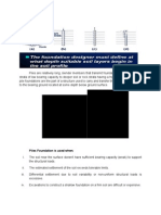 1.0 Piles: Piles Foundation Is Used When