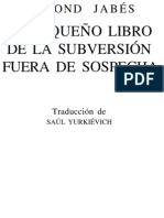 Libro de La Subversion-Jabes