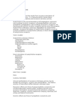 Cholinergic Syndrome