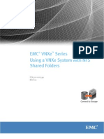 Using A VNXe System With NFS Shared Folders