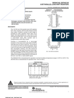 D D D D D: SN54HC165, SN74HC165 8-Bit Parallel-Load Shift Registers