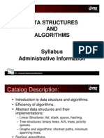 Data Structures AND Algorithms: Bilgisayar Mühendisliği Bölümü