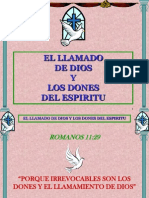 El LLamado de Dios y Los Dones