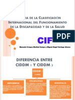 Historia de La Clasificación Internacional Del Funcionamiento de