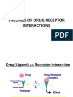 Theories of Drug - Receptor Interaction