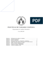 Practicas de Variable Compleja