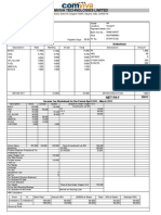 Comviva Technologies Limited: Pay Slip For The Month of April 2012