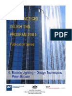 4 Electric Lighting Design Techniques