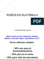 Robo de Vehículos